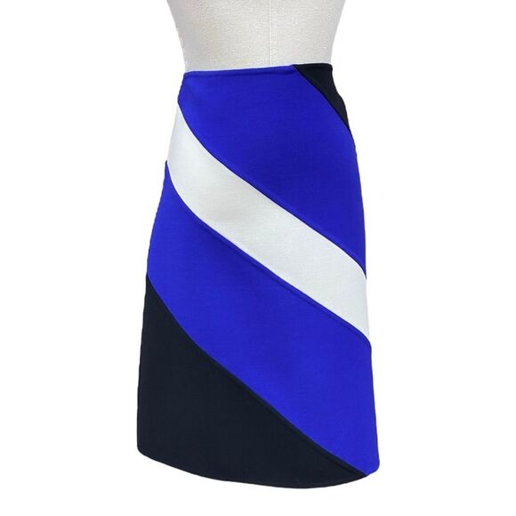 Michael Kors Collection Italian Virgin Wool A Line Mini Skirt Size 6 - Picture 7 of 10